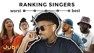 Shawn Cee REACTS to Who Has the Best Voice? | Singers Rank Themselves | Jubilee