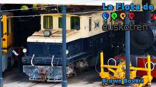 La Flota de Euskotren: Locomotoras Brown Boveri (cocodrilos)