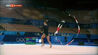 Zohra Aghamirova - Ribbon Qualifications - Tokyo 2020 Olympic Games (HD)