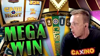 HUGE WIN on Crazy Time with 7x Multiplier CASH HUNT!!