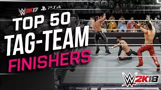 Top 50 Tag Team Finishers in WWE 2K17