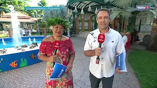 Blue Climate Summit Tahiti 2022 - Cérémonie d'ouverture à la Présidence de la Polynésie française