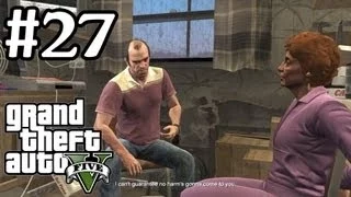 GTA 5 На PC прохождение на русском - Часть 27: Ограбление банка в броне