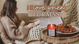 Cosy READ WITH ME under a chunky blanket 🌧 Rain & soft piano music reading ambience, cozy playlist