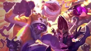 April Fools URF Skins 2016 Login Screen Animation Theme Intro Music Song 【1 HOUR】