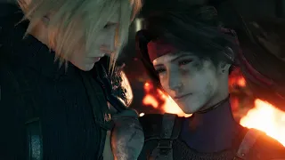 Final Fantasy VII Remake - The Collapse Of The Sector 7 Plate - All Cinematics