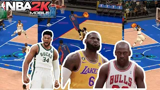 Nba 2k mobile DUNKS🔥😤 BUT THEY GET WEAKER⬇️🔥