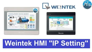 Weintek HMI Set "IP Address" Tutorial