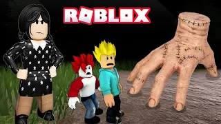 WEDNESDAY STORY In Roblox ☂️☂️ Scary Story |  Khaleel and Motu Gameplay