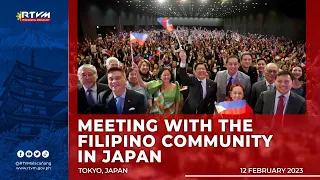 Meeting with the Filipino Community in Japan 2/12/2023