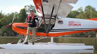 My seaplane pilot life in Borneo