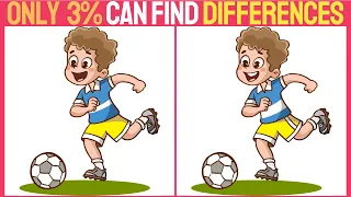 【Spot the difference】⚡️Can you find all in 90 seconds!? | Find 3 Differences between two pictures