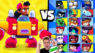 NOWY NAJLEPSZY ZADYMIARZ?! 😨 (LEGENDA "MEG" vs WSZYSCY ZADYMIARZE!) ⭐ Brawl Stars | Da Mian VS Panda