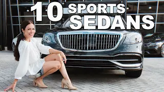 10 Fastest Sports SEDANS that reach the highest TOP SPEED