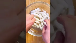 Let's make buldak rabokki(korean tteokbokki)