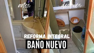 #5 REFORMA de CARAVANA | Construimos BAÑO con ducha + CÓMO arreglar PAREDES TORCIDAS