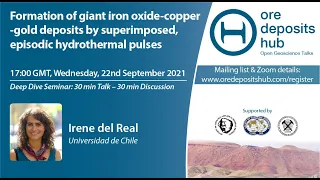 ODH 97: Formation of giant IOCG deposits by superimposed hydrothermal pulses – Irene del Real