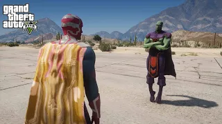 GTA 5 - Martian Manhunter VS Vision