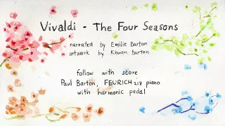 Vivaldi "FOUR SEASONS" PIANO with SCORE (complete) + FREE sheet music