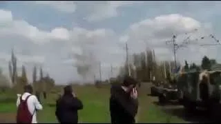 Український винищувач у Донеччині