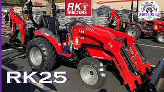 RK25 Tractor from Rural King. In Depth Test Drive. RK21 and RK24. #tractorweek #rktractors #RK25