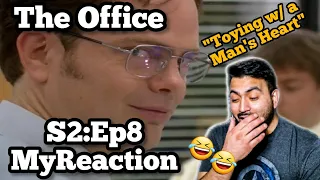 The Office REACTION Season 2 Episode 8 "Performance Review"