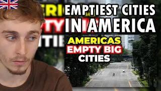 Brit Reacting to Why NOBODY Lives in these 10 EMPTY Big US Cities