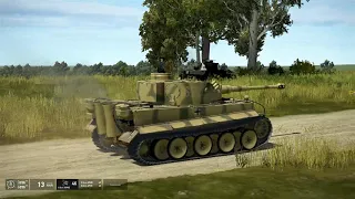 Panzer VI Tiger I Heavy Tank in Battle, IL-2 Sturmovik