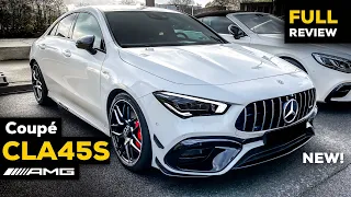 2020 MERCEDES CLA45 S AMG Coupé NEW FULL Review BRUTAL 4MATIC+ MBUX Exterior