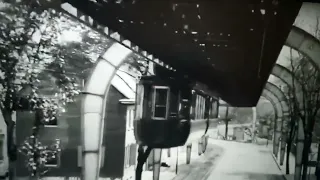 Wuppertal monorail train from Germany 1902