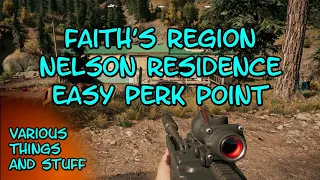 Far Cry 5 Faith's Region Nelson Residence Easy Perk Point