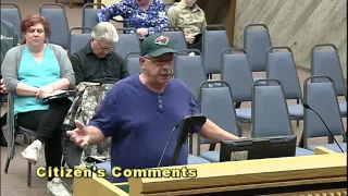 Guy Has Meltdown At City Council Meeting! Must See!