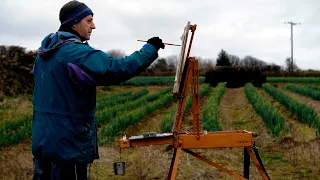 Painting in the English Landscape - plein air oils on paper