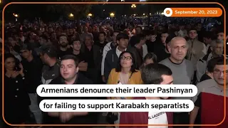 Armenians protest after Nagorno-Karabakh ceasefire