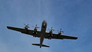 B-29 "FIFI" approach #1 at the National Museum of the U.S. Air Force 2023-07-04