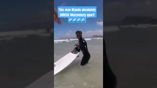 This man is SOOOO talented! Ntando shreds Muizenberg! #surfing #muizenberg #capetown