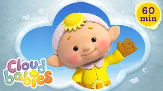 ❄️ 💛  Baba Yellow's Winter Fun & Other Bedtime Stories | 1 hour of Cloudbabies | Christmas 2021