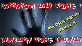 Horrorcon 2019 & DVD/BluRay Update 4 July/19 (With Special Unboxing)