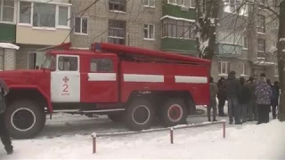 Немишлянський район: під час пожежі врятовано трьох та евакуйовано десять людей