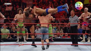 JOHN CENA E RANDY ORTON VS TODOS DO RAW - WWE NO SBT 2008 4K PARTE 2/2