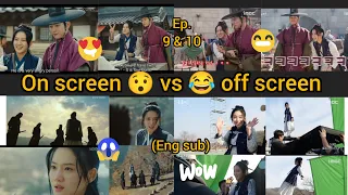 The forbidden marriage😍Behind the scenes👀vs actual scenes (Eng sub)Ep.9&10❤️#kimyoungdae #kdrama