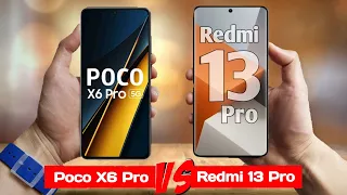 ⚡Redmi Note 13 Pro VS Poco X6 Pro | Full Comparison 🔥|