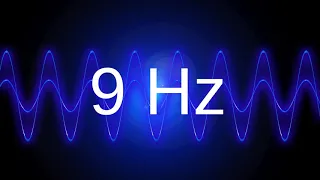 9 Hz clean pure sine wave BASS TEST TONE frequency