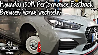 Hyundai i30N Performance Fastback | Bremsen Vorne wechseln | Umbau | Drehmomentwerte | Front Brakes