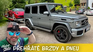 Udržím krok v G63 AMG se třemi PORSCHE 911?! Luxusní hotel v Italských Dolomitech...