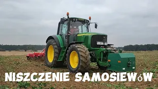 Niszczenie samosiewów John Deere 6920 Grano systemem PTNL 3001 ~Kujawy