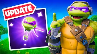 Everything You Need To Know About Fortnite's Teenage Mutant Ninja Turtles Update (Patch Notes)
