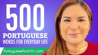 500 Portuguese Words for Everyday Life - Basic Vocabulary #25