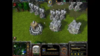 Warcraft III 1.30v Human Vs Undead Computer Insane (Amai)