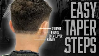 Easiest Taper Steps 💯